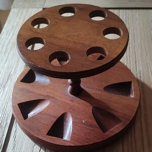 MCM Wooden Days of the Week Pipe Holder Decatur Industries